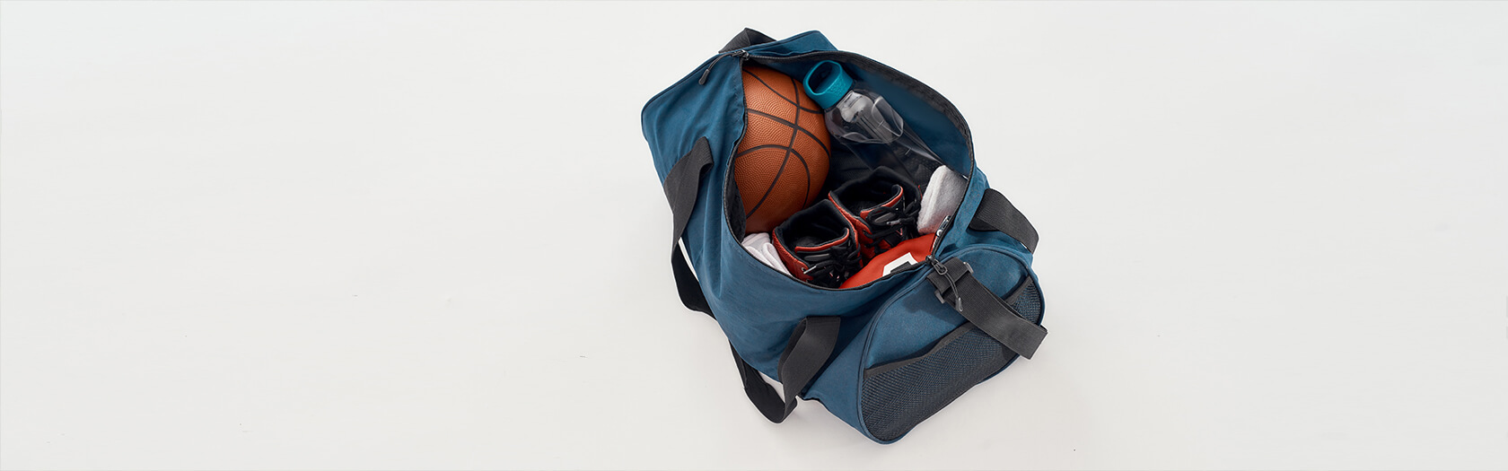 'Adventure' recycelter isolierter Sportbeutel - Banner 