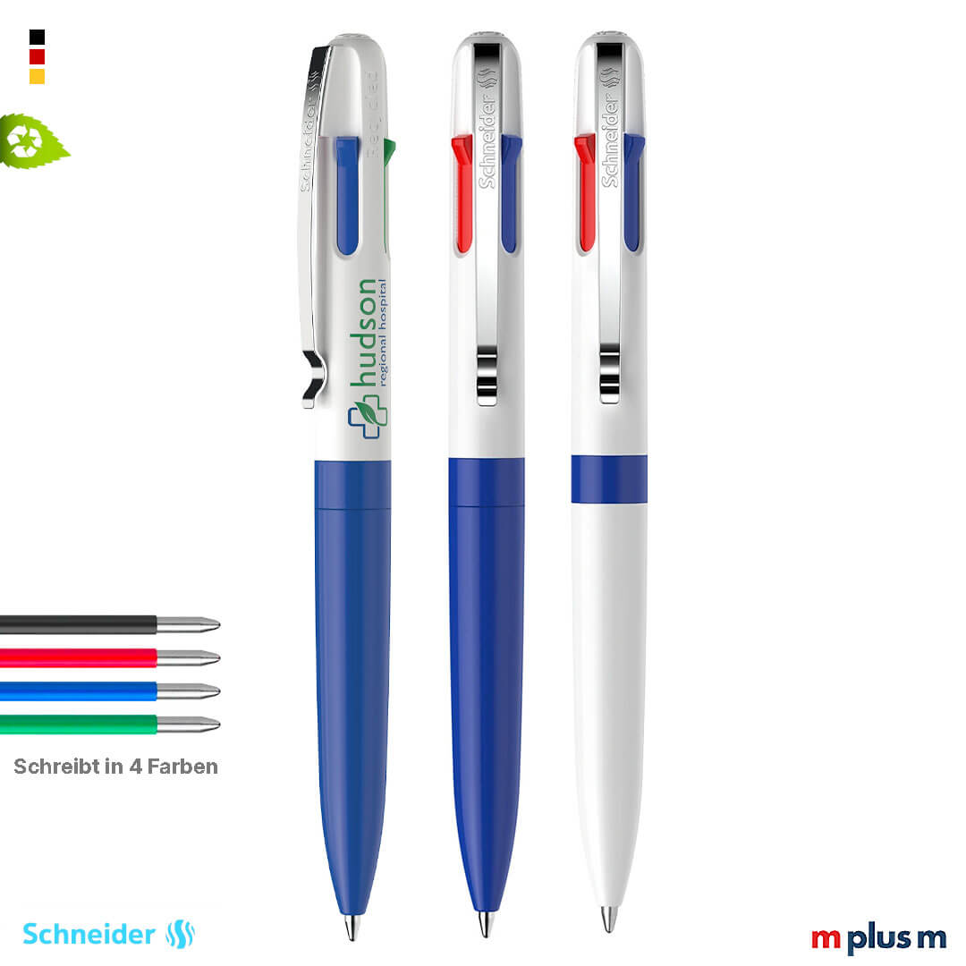 Schneider Take 4 Kugelschreiber mit Logo bedrucken