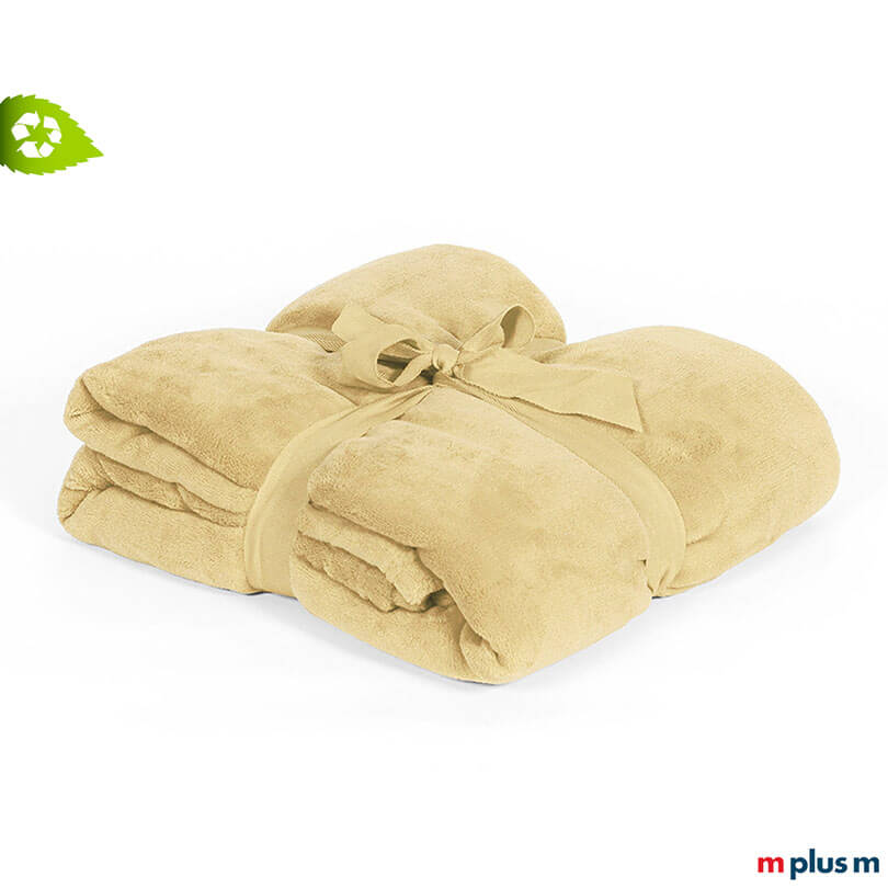 Kuschel Ultraweiche Fleece Decke aus Recycling-PET zum bedrucken