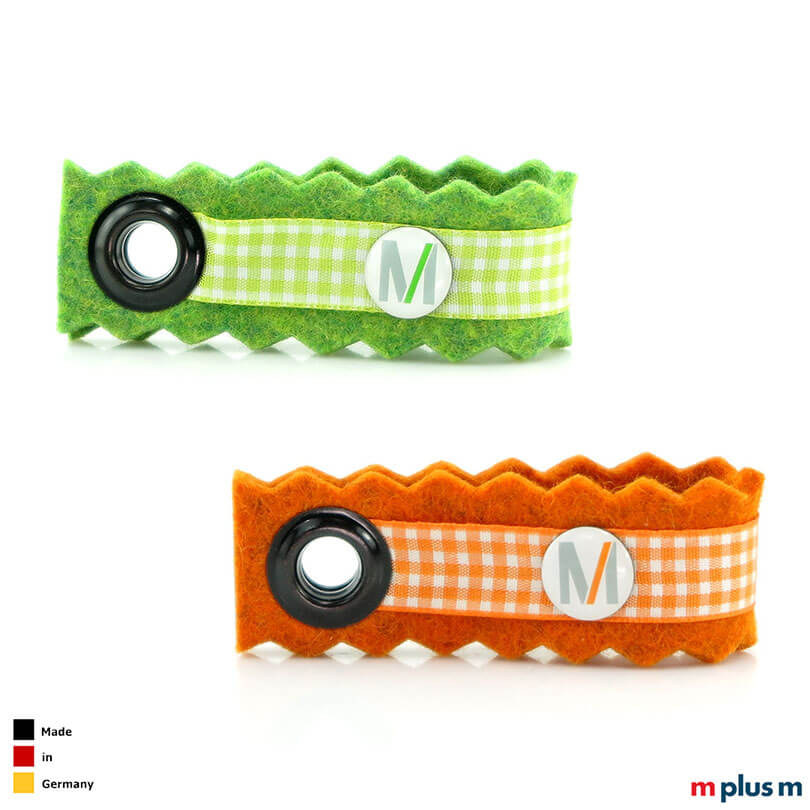 Schönes Oktoberfest Goodie: Maßkrugband Schlüsselanhänger 'Made in Germany'