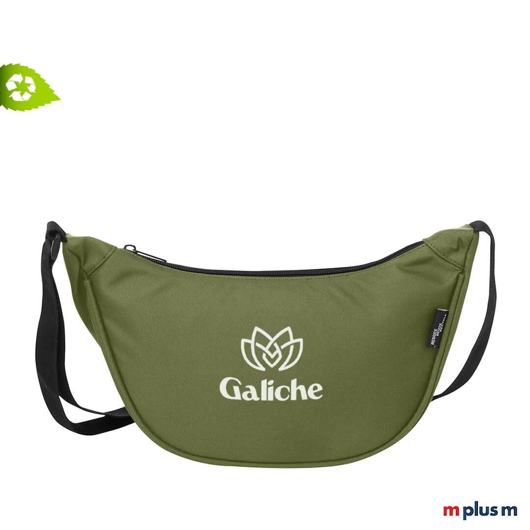 Schöne Bauchtasche Bente aus PET Recycling ♻️ Material Logo bedrucken