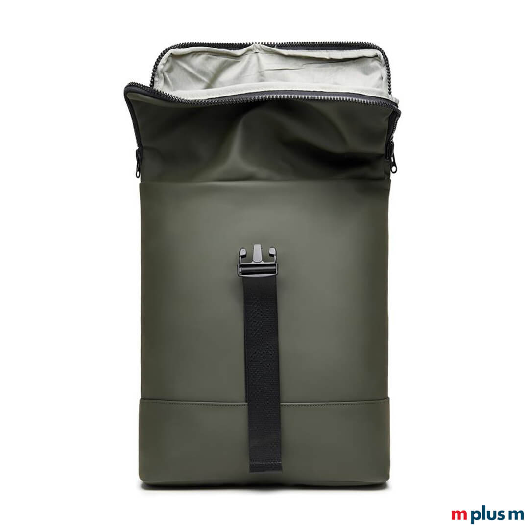 Baltimore Rucksack mit großem geräumigem Hauptfach. Rucksack für unterwegs an Fahrrad Gepäckträger befestigen