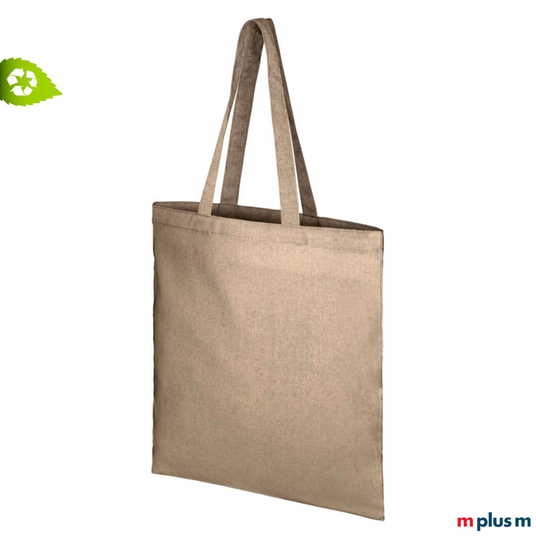 Recycling Stofftasche Lovis in Farbe Natur als nachhaltiges Werbemittel bedrucken