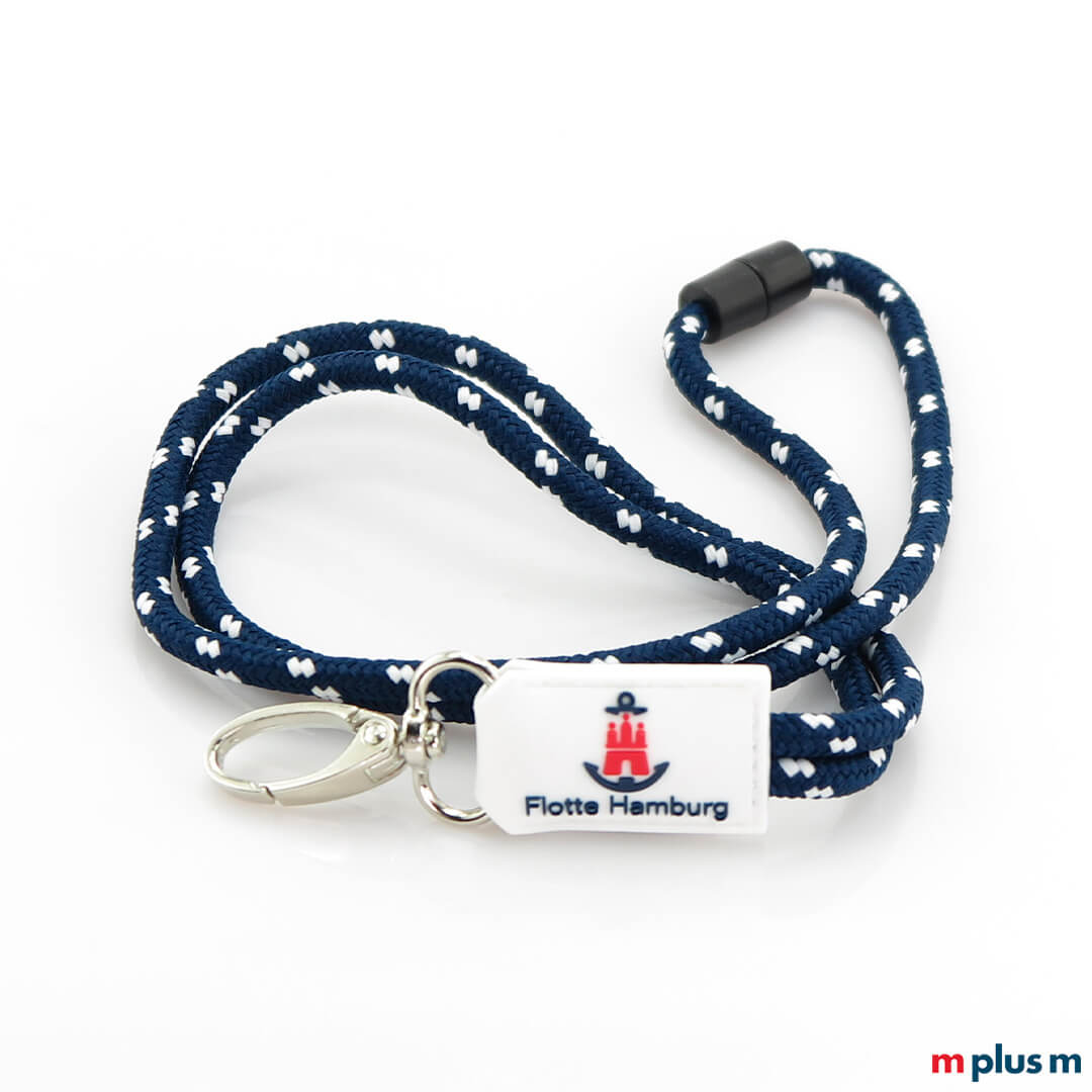 Kordel Schlüsselbund als Give-Away mit Logo bedrucken