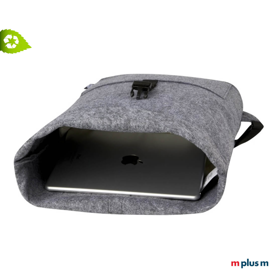 Großes Hauptfach: Felta Recycling Fahrrad Rucksack