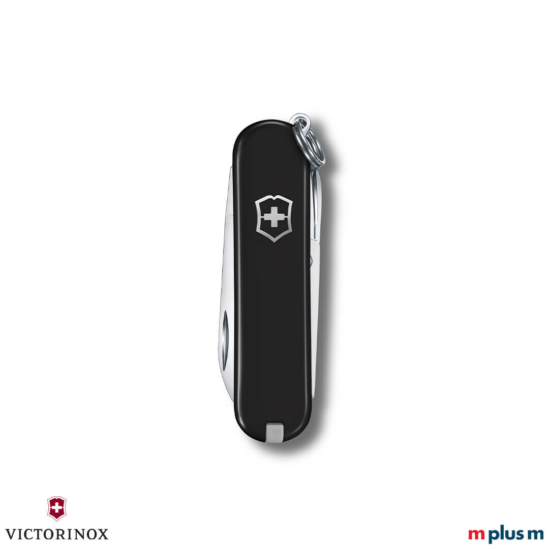 Kleines Schweizer Taschenmesser 'Classic SD Colors' in Schwarz