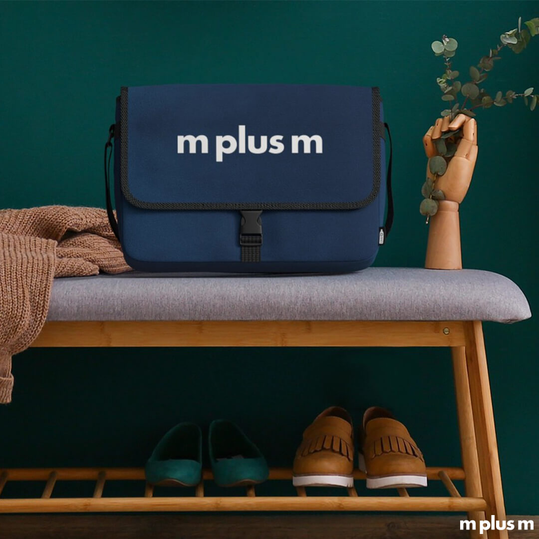 Nachhaltige Umhängetasche mit Ihrem Logo bedrucken