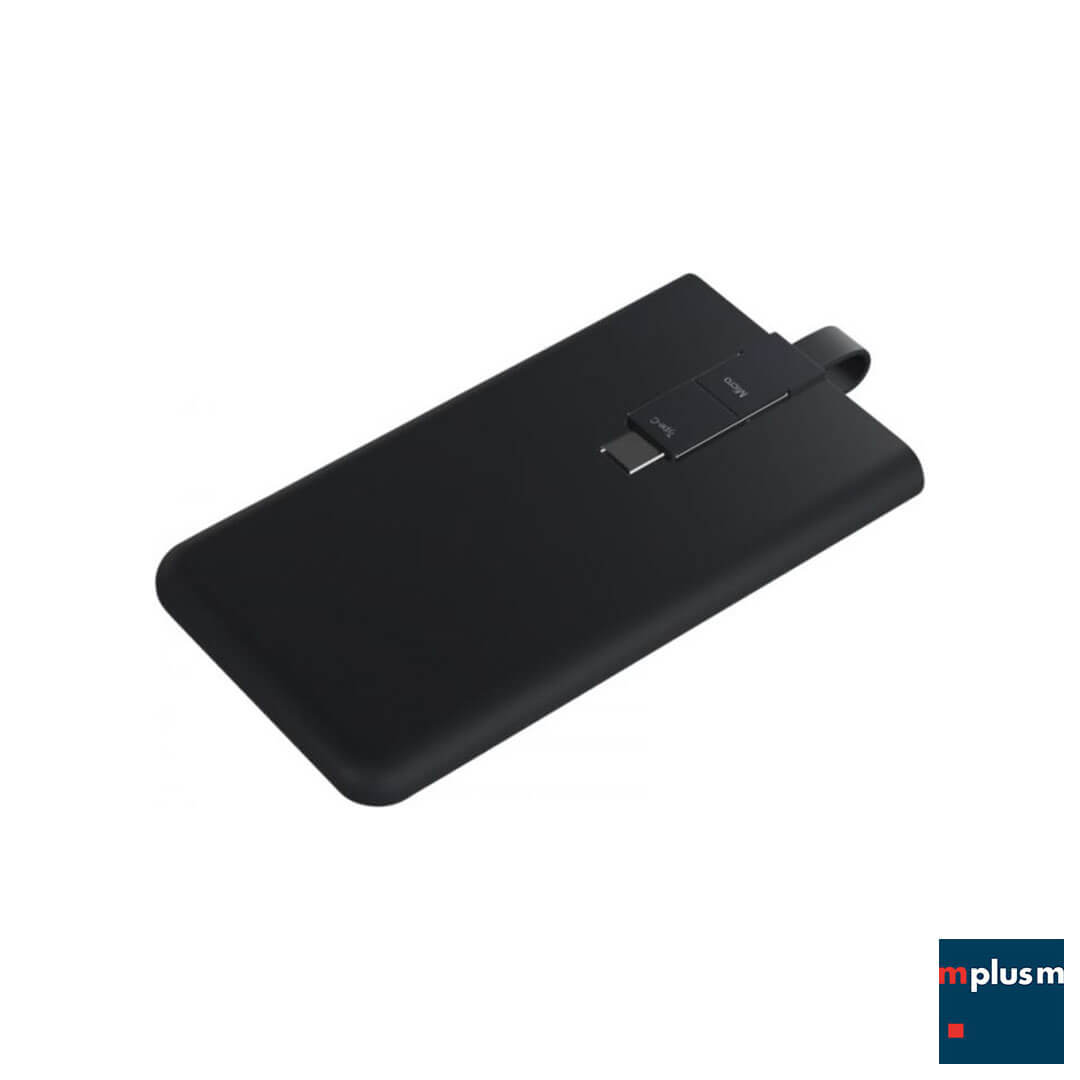 'Bright' Solar-Powerbank mit Leuchtlogo