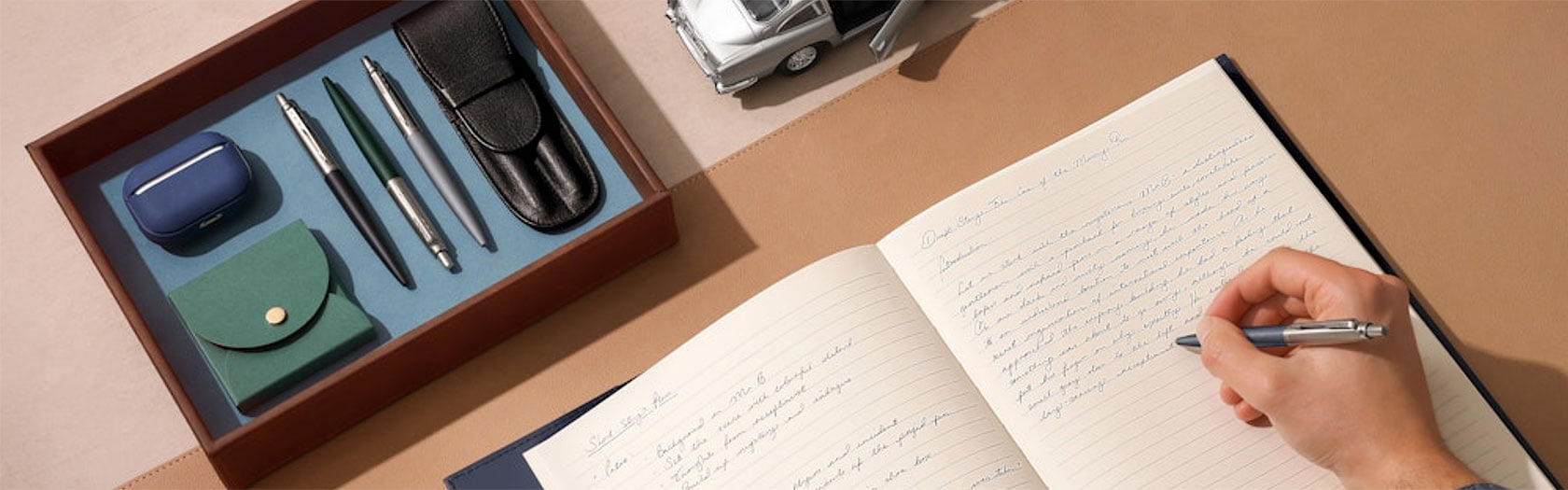 Parker Jotter Kugelschreiber mit Logo Druck - Banner 