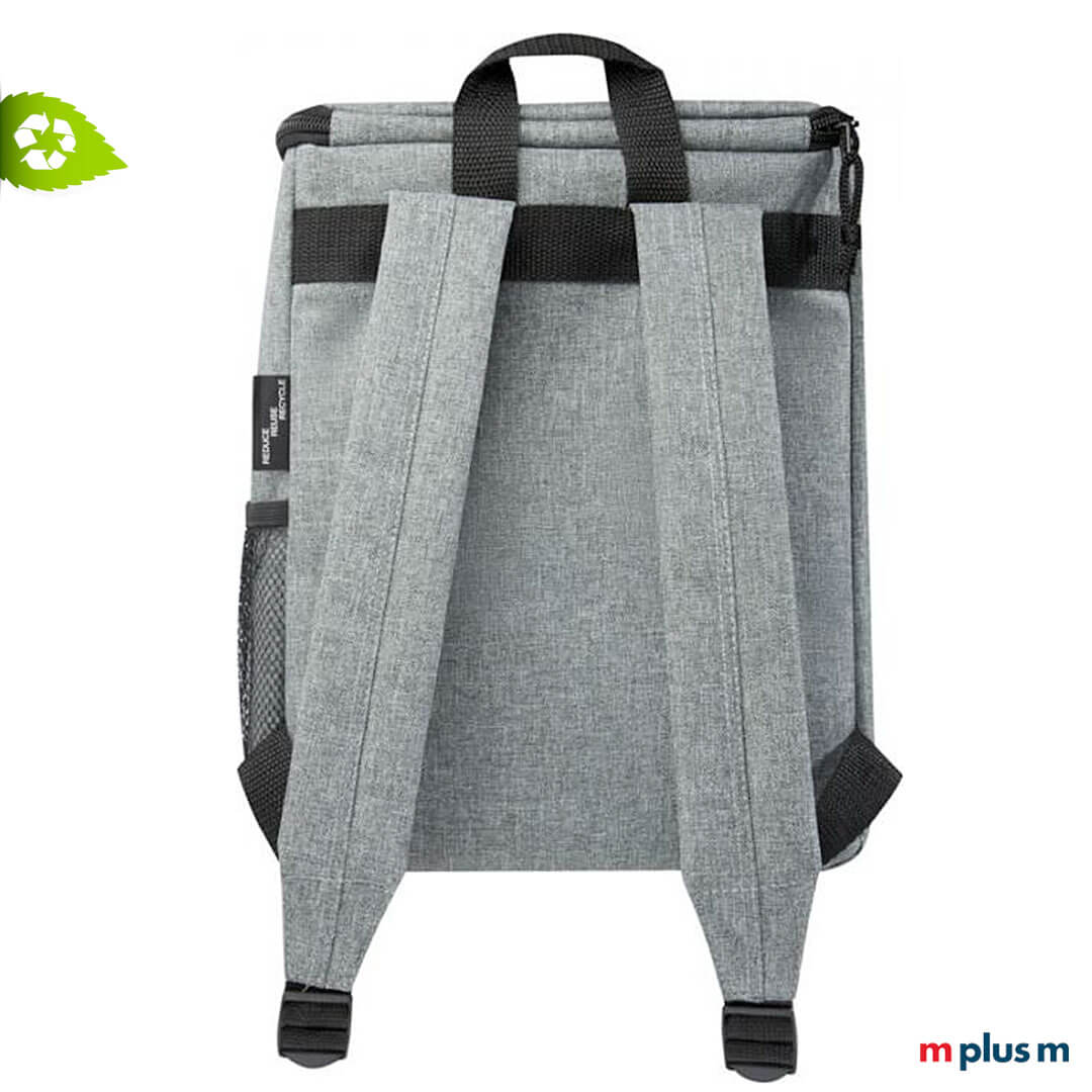 Kühlrucksack aus PET Recycling Material als Werbeartikel mit Logo bedrucken