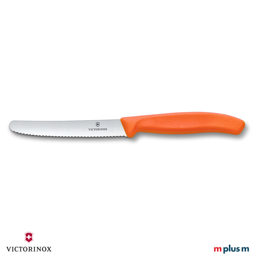 Victorinox Tomatenmesser in Orange mit Logo Gravur